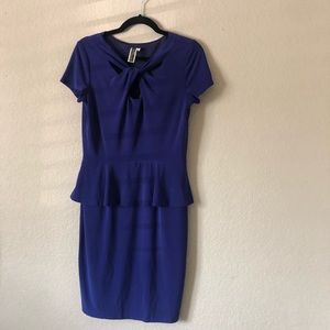 Purple formal dress